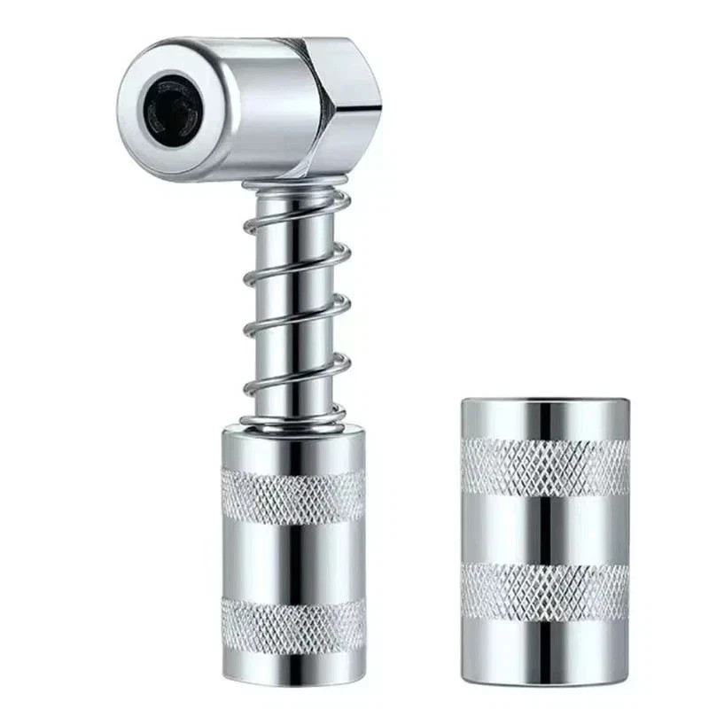 1 Set Grease Nozzle Adapter Grease Gun-Accessory 90 Degree Coupler Adapter Tool