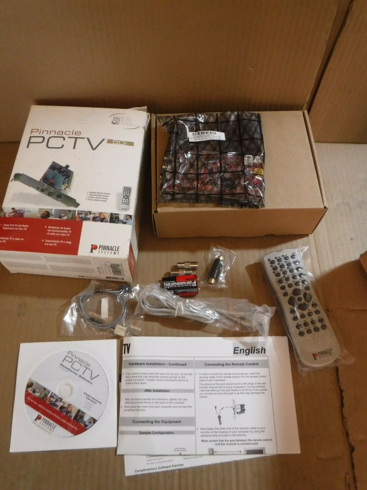 PINNACLE PCTV 50I INTERNAL PCI COMPUTER TV TUNERS