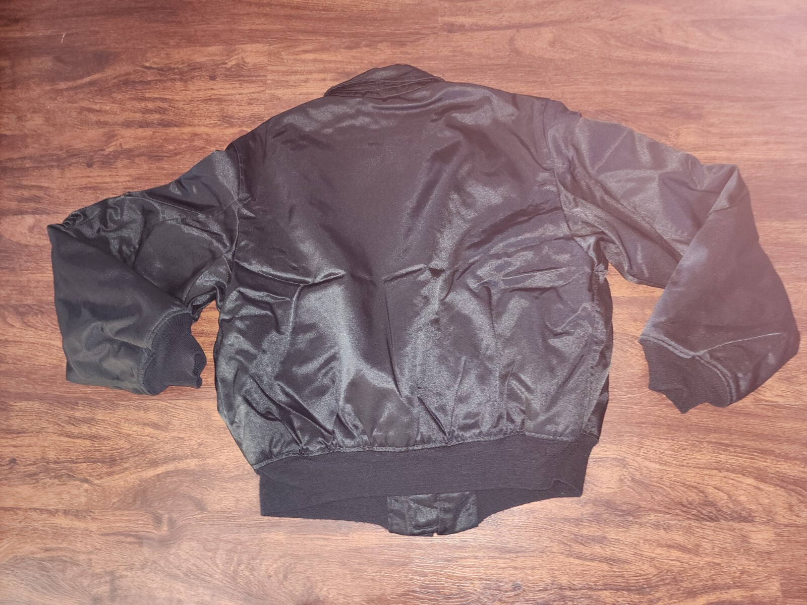 ALPHA INDUSTRIES INC. MEN'S BLACK JACKET FLYERS COLD WEATHER TYPE CWU 45/MP ,...