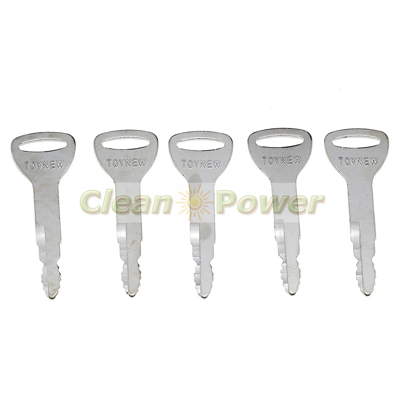 5PCS For Toyota Forklift 57591-23330-71 A62597 Ignition Keys