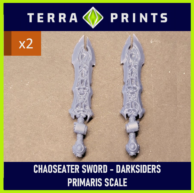 CHAOSEATER - conversion Bit x2 compatable with SM marines
