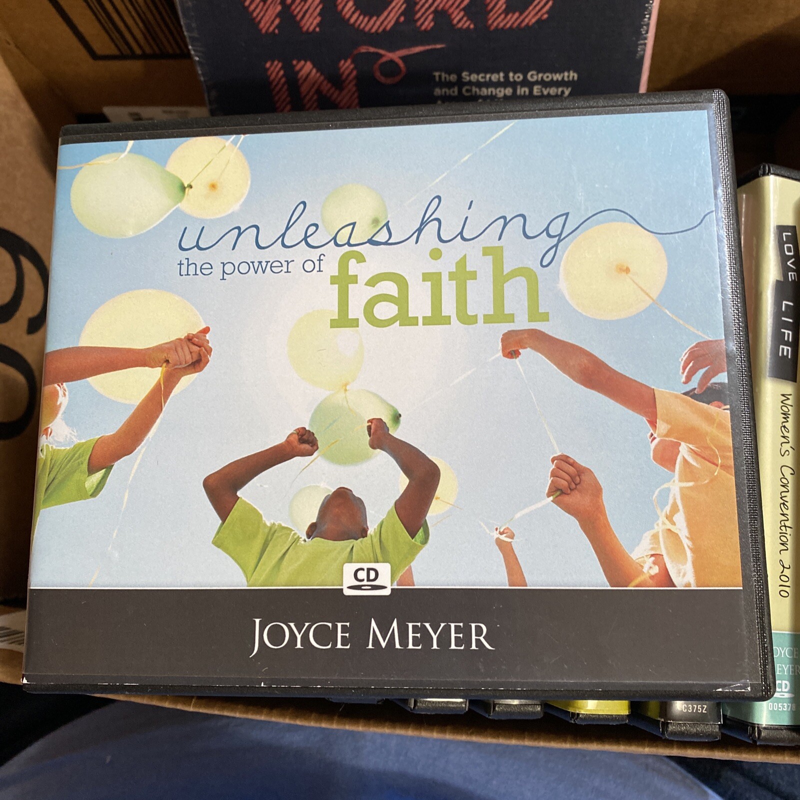 Unleashing The Power of Faith By Joyce Meyer 3 CD Set