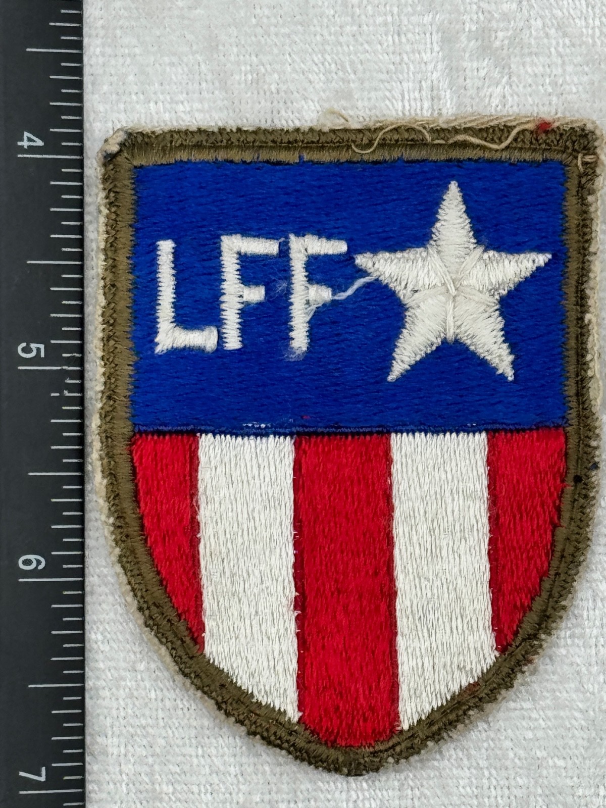 WW2 - WWII LIBERIAN FORCES OR LOGISTICS IN THE CHINA BURMA INDIA CBI PATCH