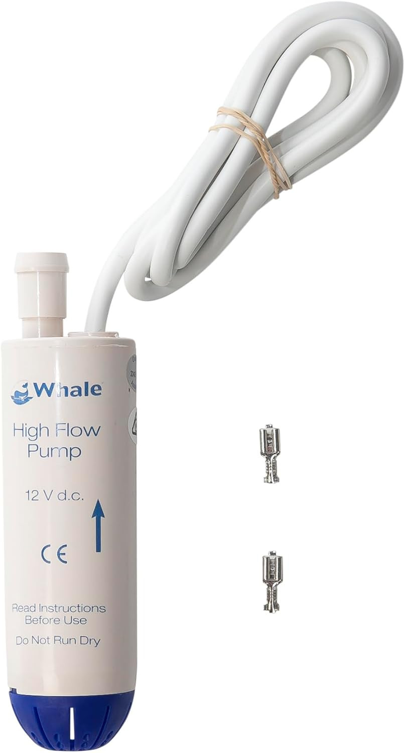 High Flow Submersible Pump (12V), Suitable for Freshwater, Diesel or Kerosene. u
