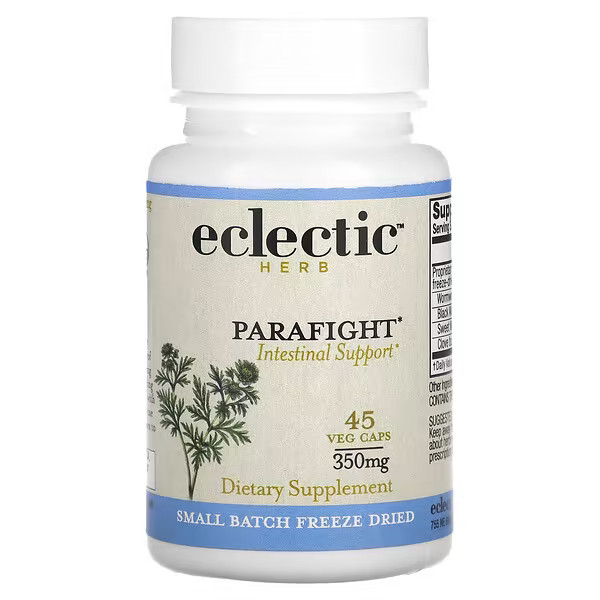 Eclectic Institute, Para-Fight, Intestinal Support, 350 mg, 45 Caps