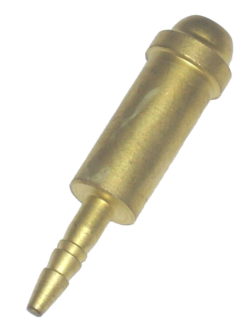 Western Enterprises AW-40 Brass Welding Nipple CAG032 with 1/8" Barb 2" Long