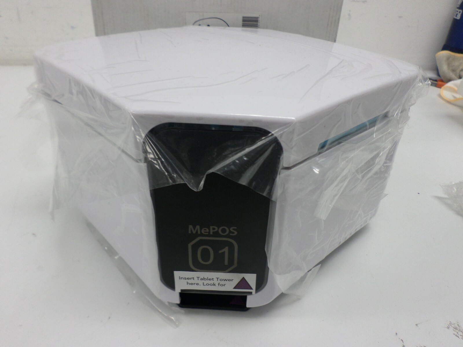 Unique Secure MePOS Main Base Module Only ME01-AA04 w Printer POS No Cables