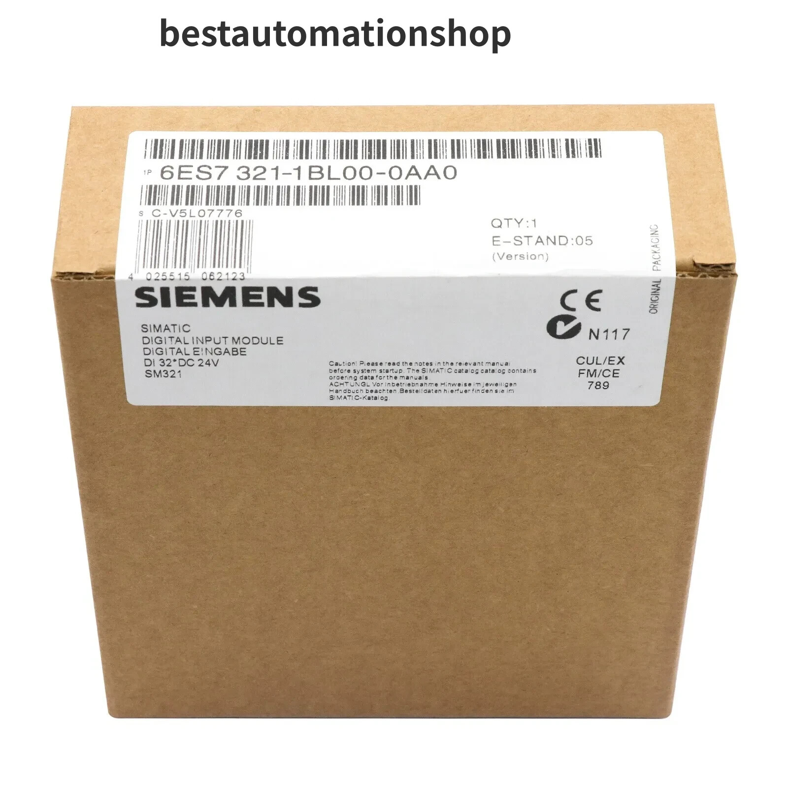 1 year warranty NEW IN BOX Siemens SM321 6ES7 321-1BL00-0AA0 6ES7321-1BL00-0AA0