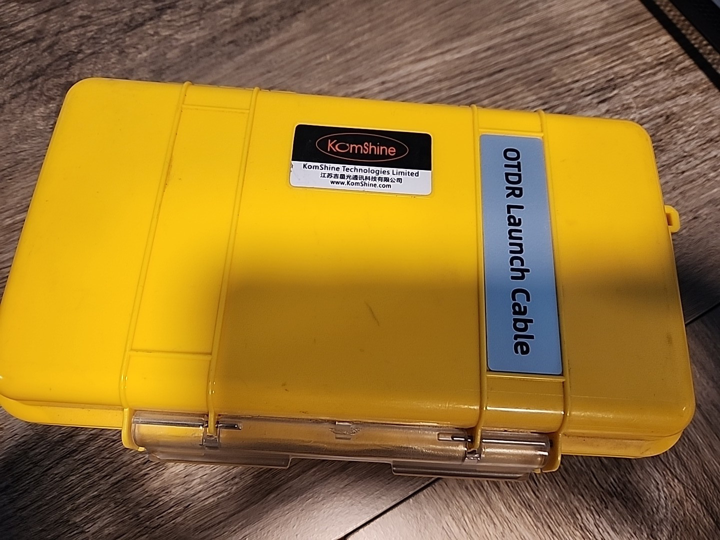Komshine OTDR Launch Cable Box , FC/UPC-SC/UPC 1000M SM OTDR Test Extension Cord