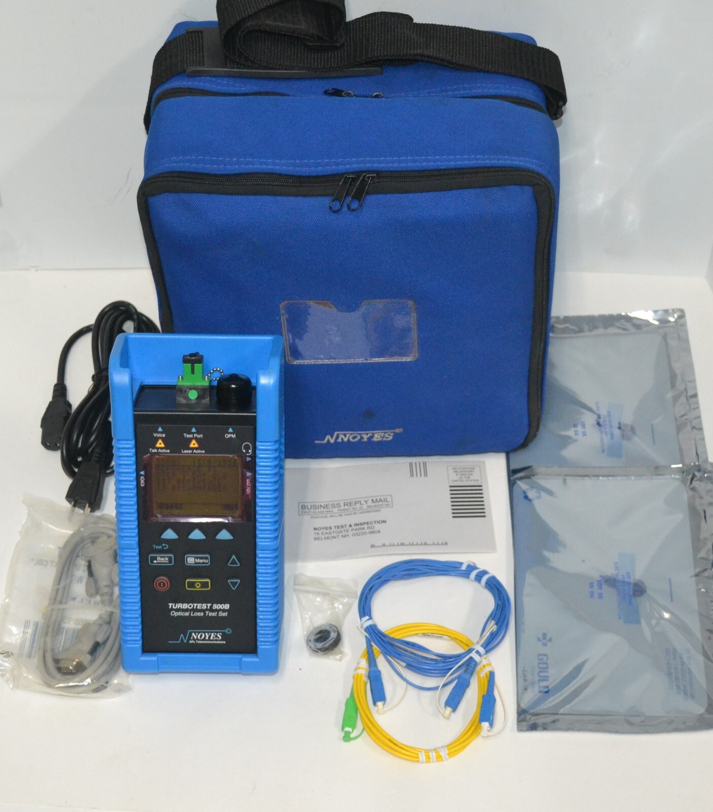 AFL Noyes TurboTest 500B Fiber Optic Loss Test Set