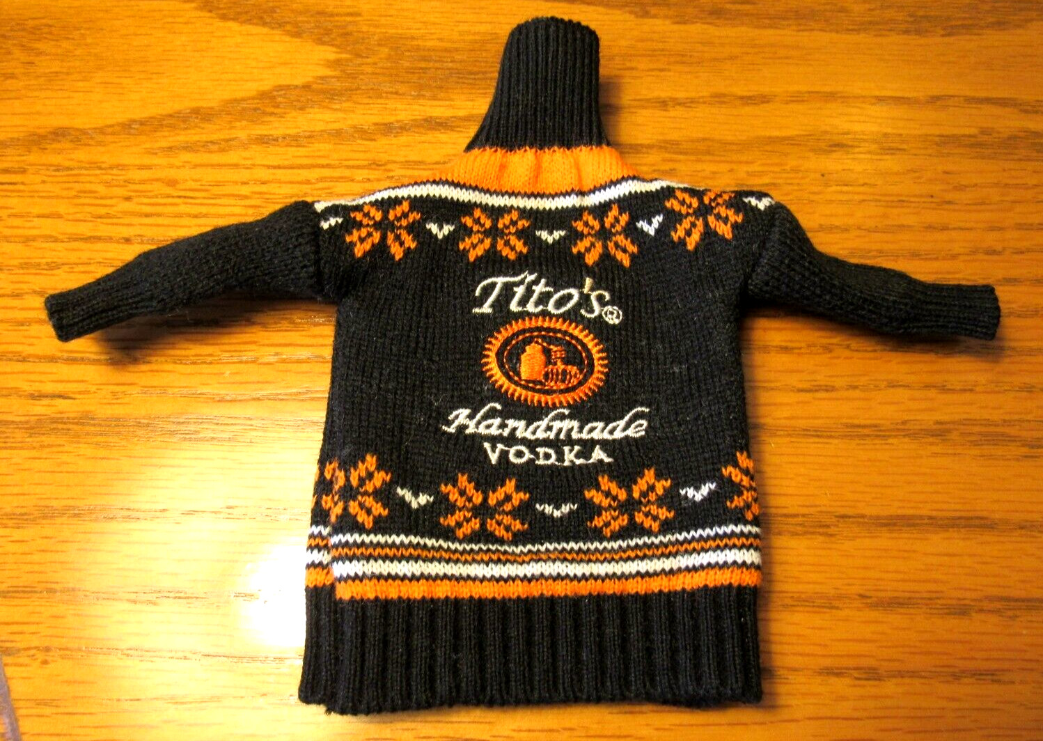 Can Koozie Sweater Bottle Tito’s Handmade Vodka Ugly