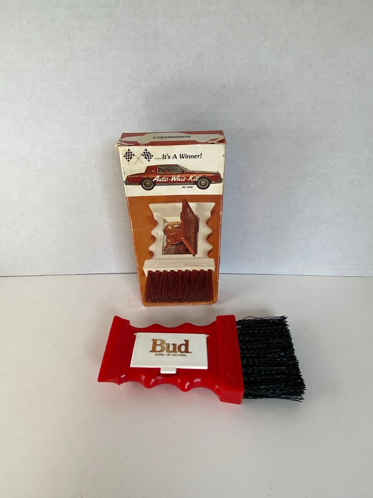 Budweiser  Ice Scraper with Brush, Coin Holder, Broom, and Bottle Opener Compact