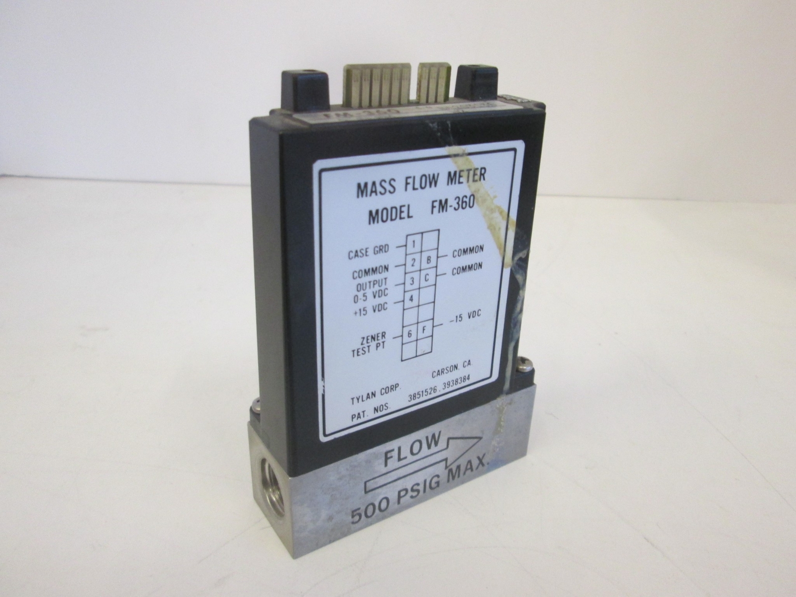 Tylan, FM-360, Mass Flow Controller, N2, 5 SLPM, Used