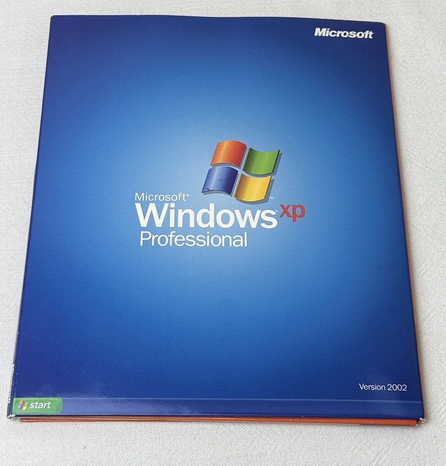 Microsoft Windows XP Professional w/Product Key CD Upgrade Version 2002
