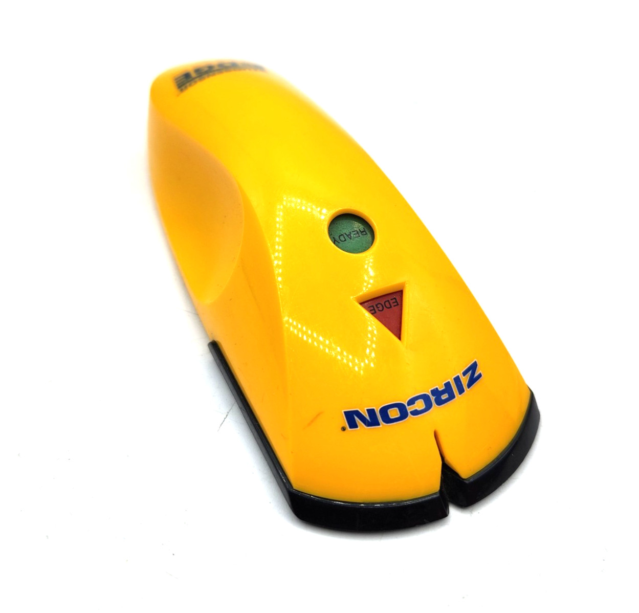 Zircon StudSensor Edge Stud Finder Yellow Black Battery Powered Light Indicators