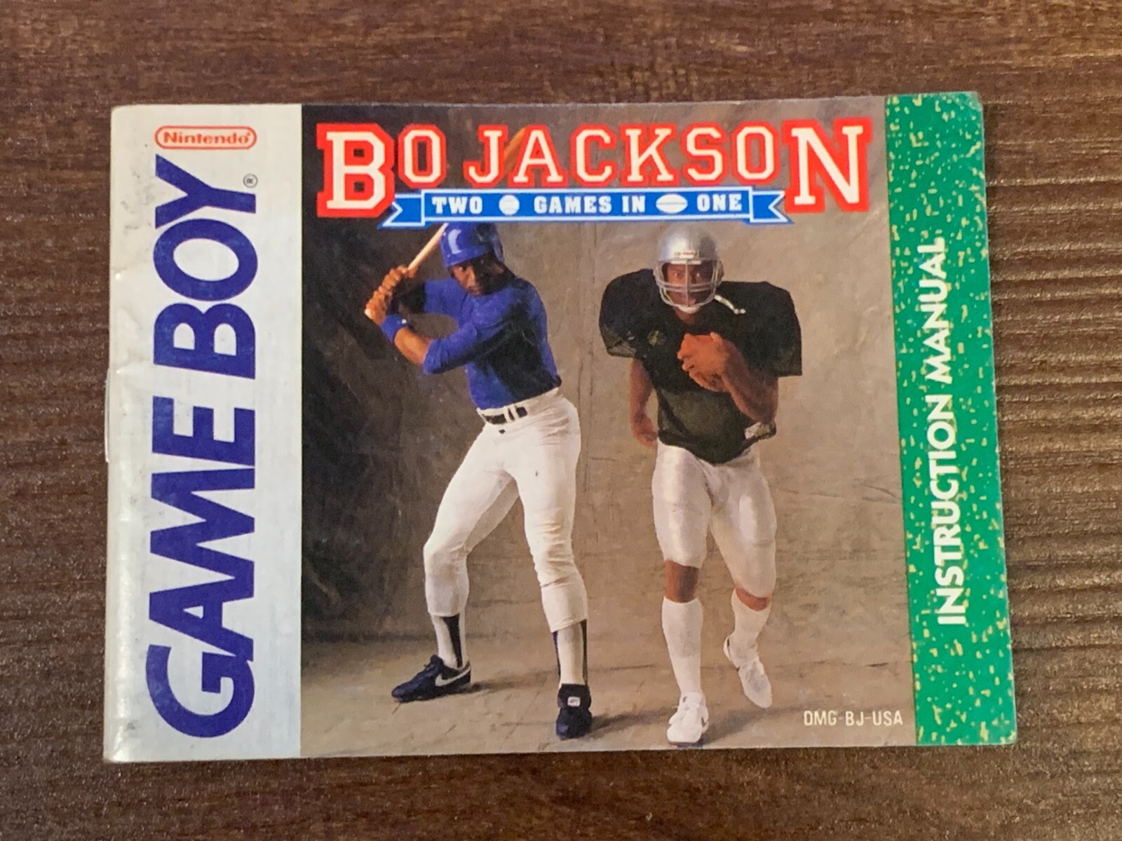 Bo Jackson Baseball Original Nintendo Gameboy Instruction Manual Only