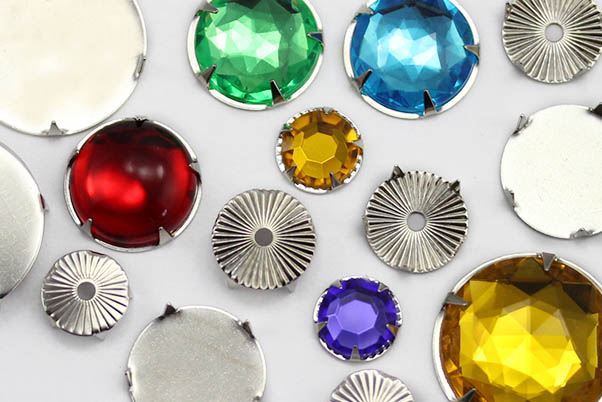 6MM / SS30 Tiffany Settings Long Leg - 144 Pieces - Silver