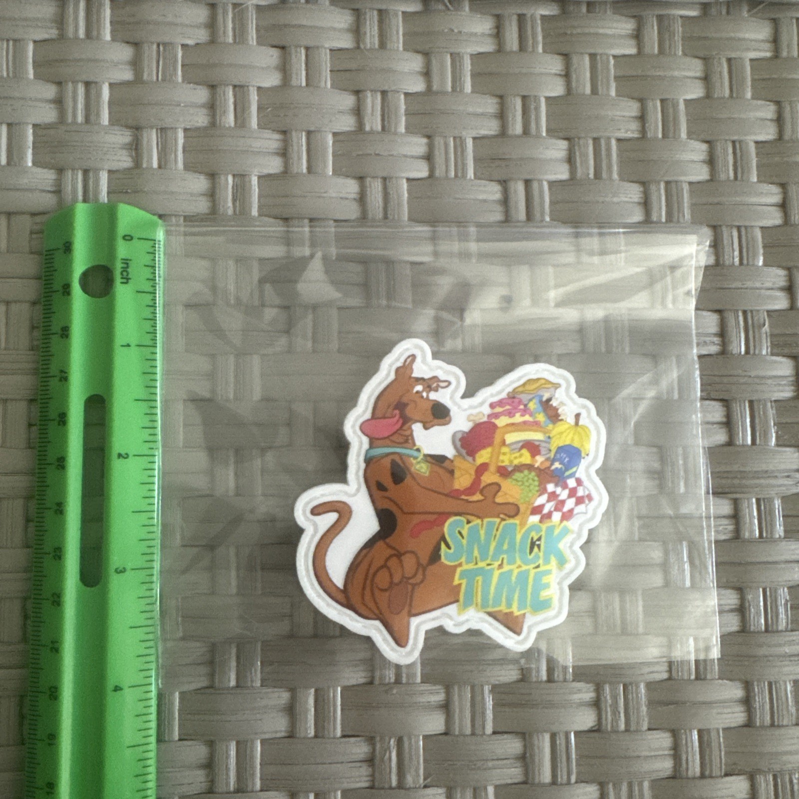 Scooby-Doo Snack Time PVC Patch