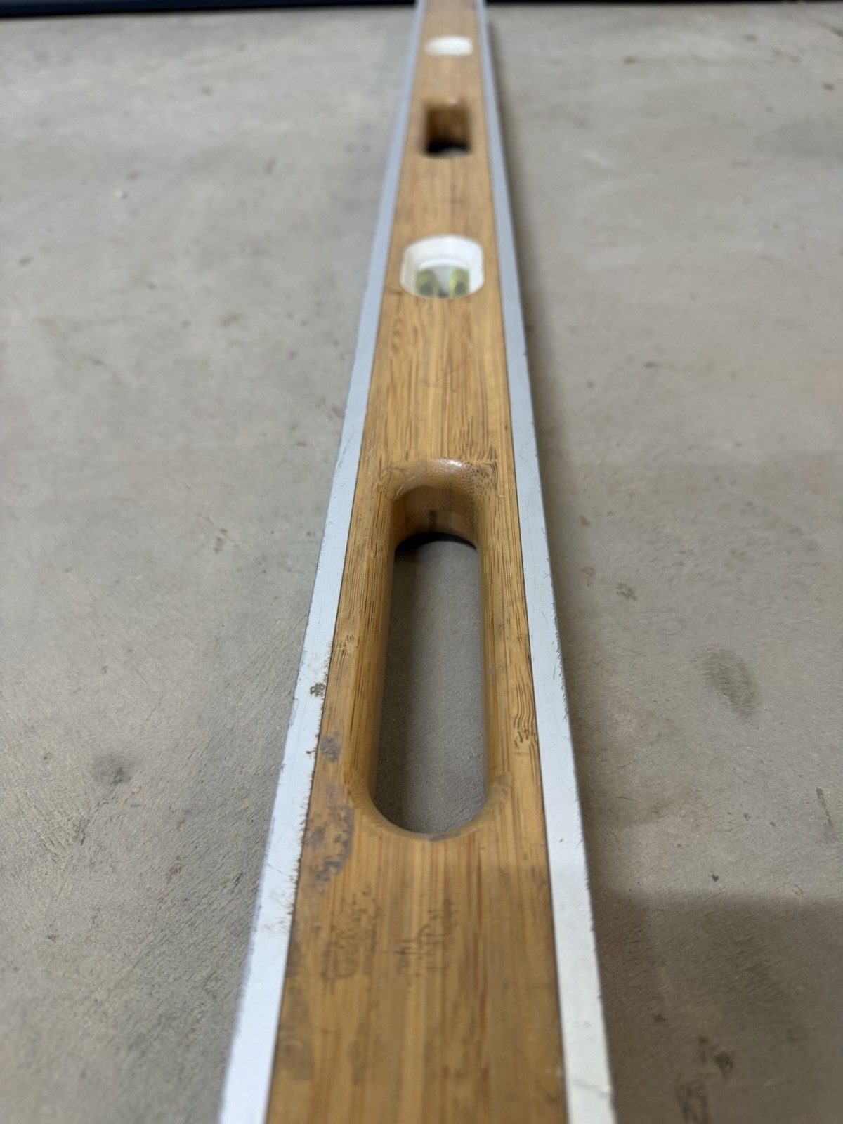 Johnson Level 48" EcoTech Wood Level Model Number 1610-4800