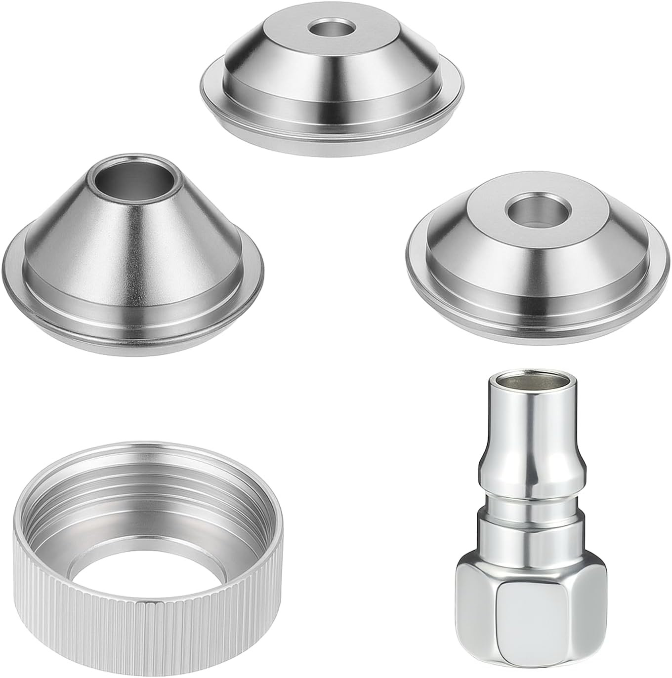 5pc Drywall Texture Sprayer Orifice Tip Set Hopper Gun Nozzle Replacement Kits