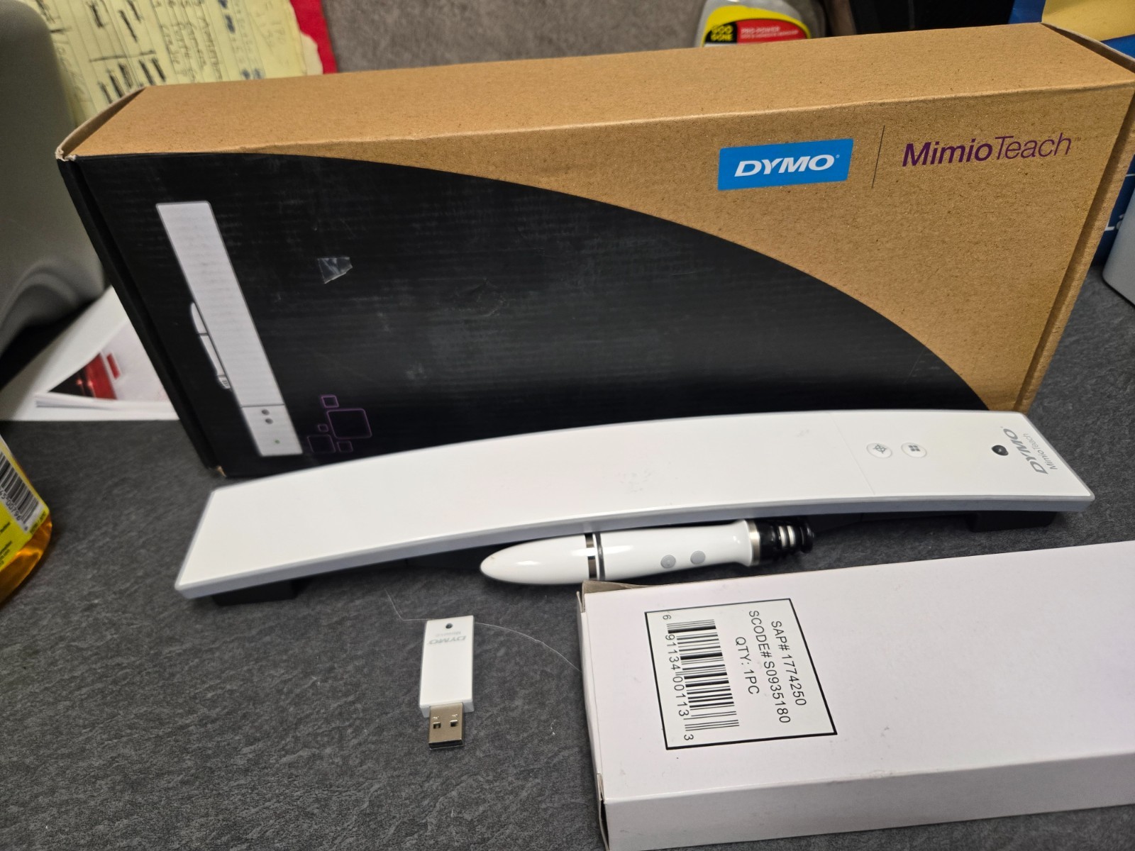 DYMO MIMIO TEACH ICD02-01 STYLUS Interactive Portable White Board System