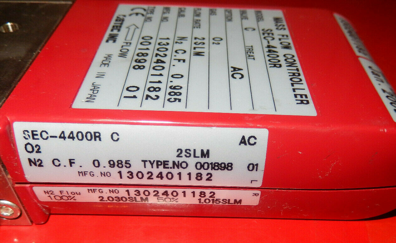 SEC-4400R, MassFlow controller