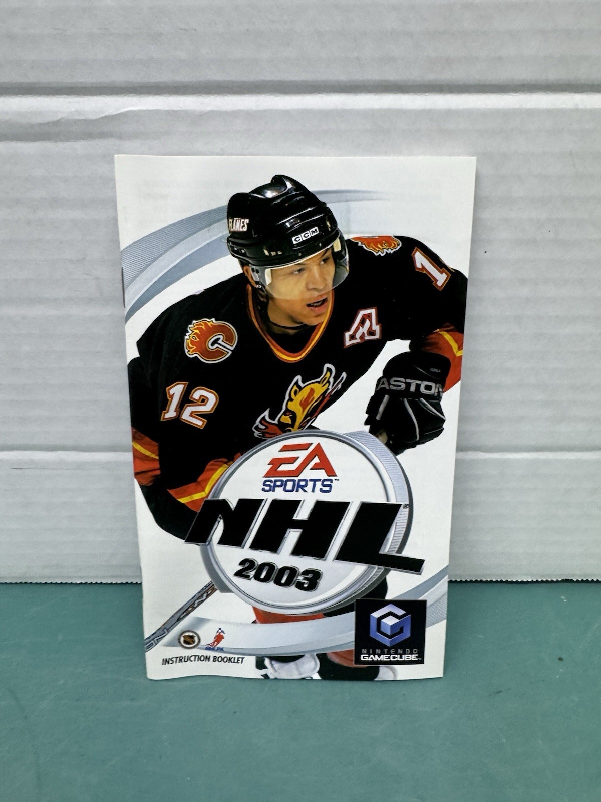 NHL 2003 Authentic Nintendo GameCube Manual Only