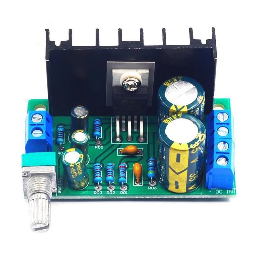 TDA2050 Mono Audio Power Amplifier Board Module DC/AC 12-24V 5W-120W 1-Channel