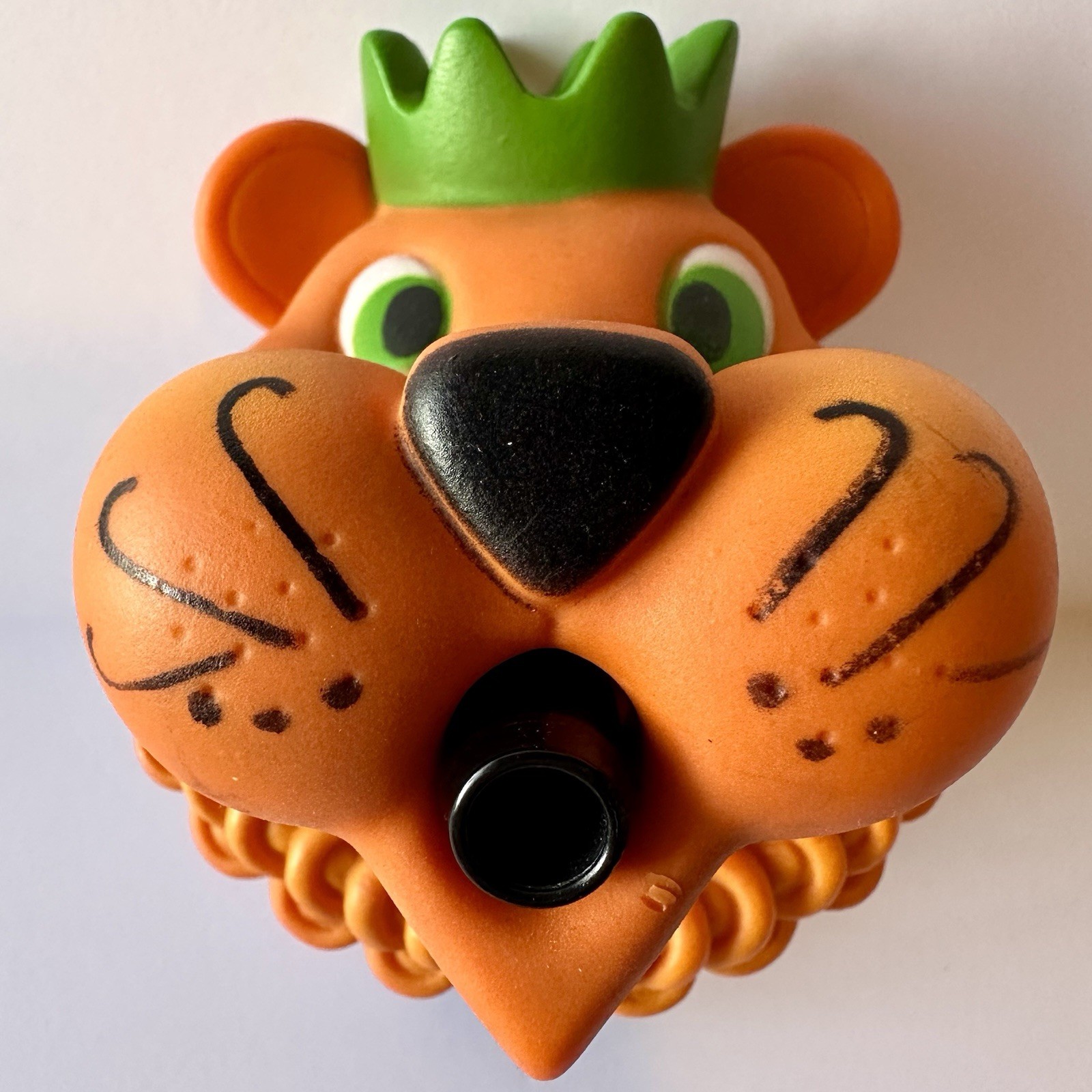 Vtg 1976 Hasbro Pencil Chompers Leroy the Lion Sharpener Mechanical Toy Rubber