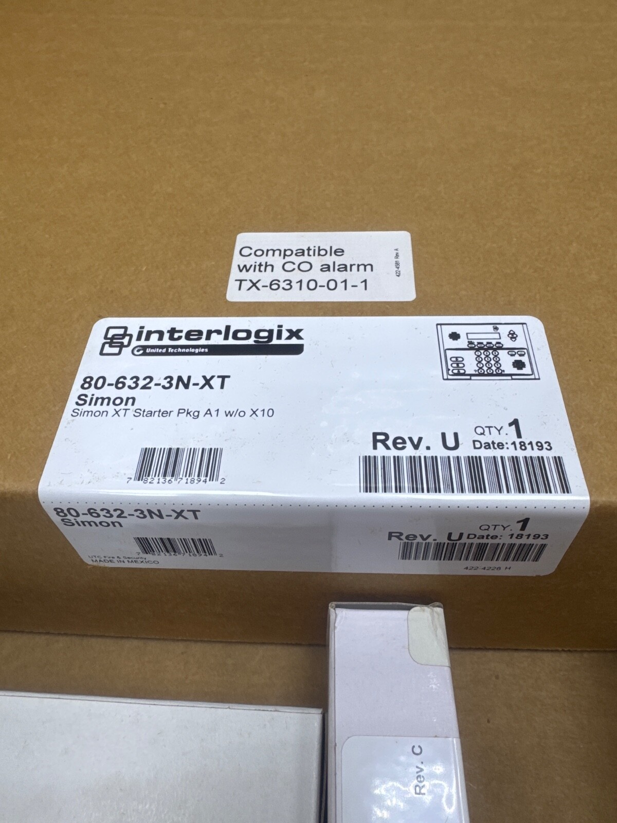 GE Security Interlogix 80-517-3N-XTI includes 80-632-3N-XT (full set)