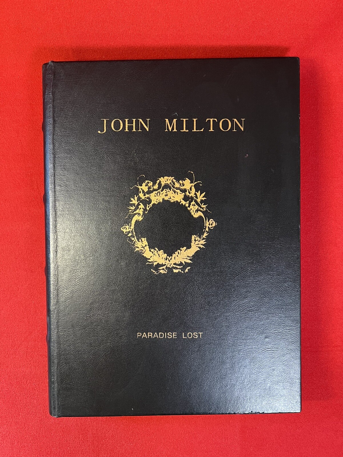 John Milton Paradise Lost Hidden Stash Secret Book Compartment Container Safe