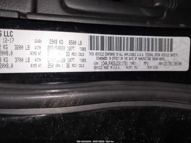 Driver Left Door Control Module Fits 17-19 Chrysler Pacifica OEM
