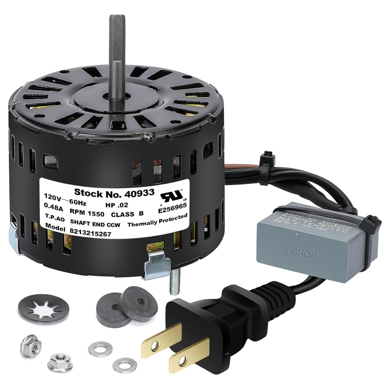 3.3" Bathroom Kitchen Exhaust Fan Motor For Nutone Broan 86933 86933000 JA2B104N