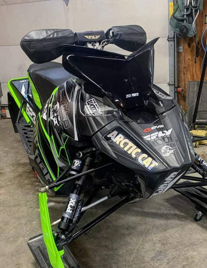*Premium* Gloss Black Powder Plow Fits Arctic Cat 6000 R-SX 2018-22 ~ 213 Parts