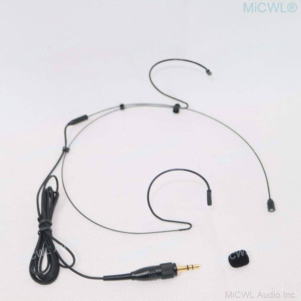 Headworn Head Headset Microphone for Sony UTX B03 URX UWP BeltPack Transmitter