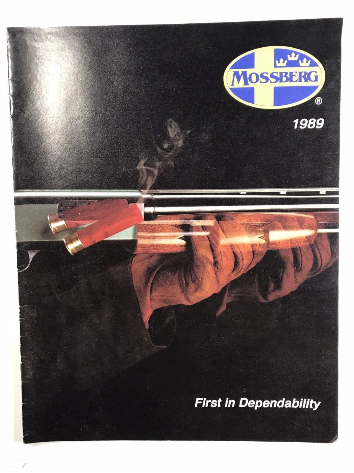 MOSSBERG Arms catalog 1989 Guns Scopes Hunting equipment