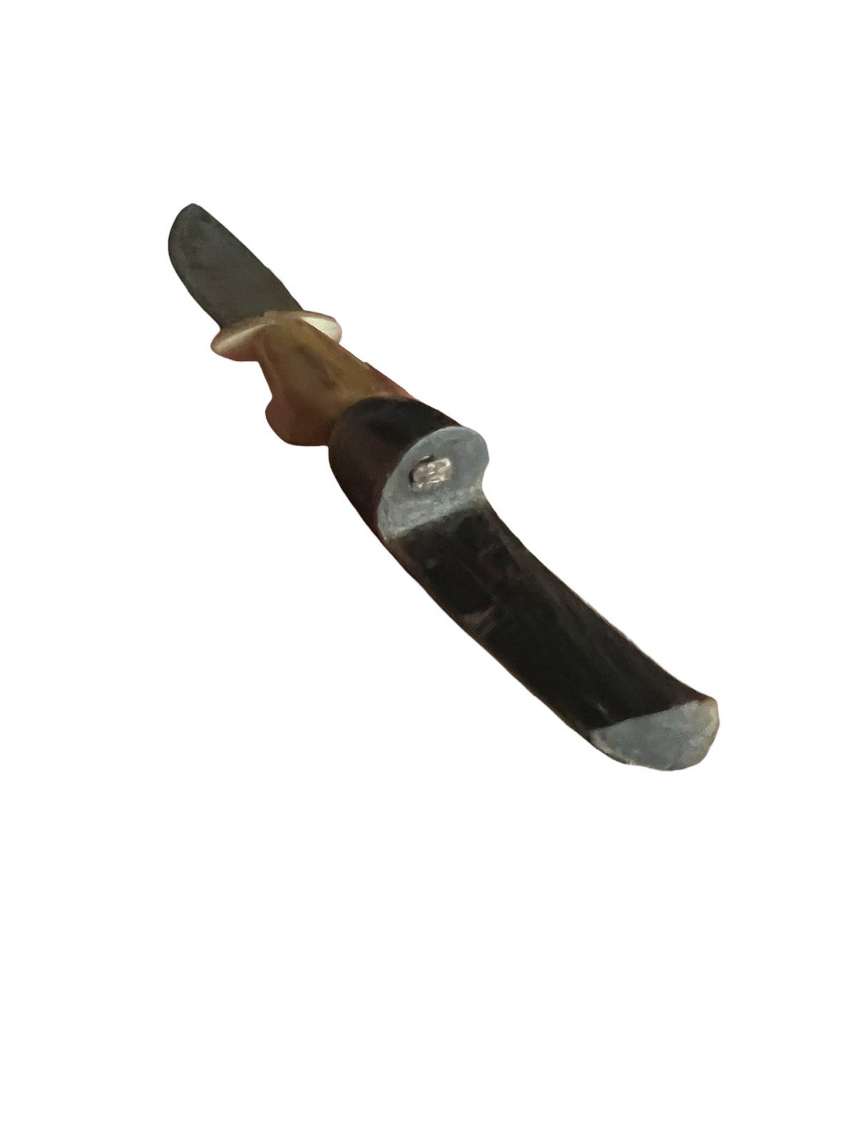 Guatemalan Chichicastenango Fixed Blade Knife W/ Sheath Carved Handle