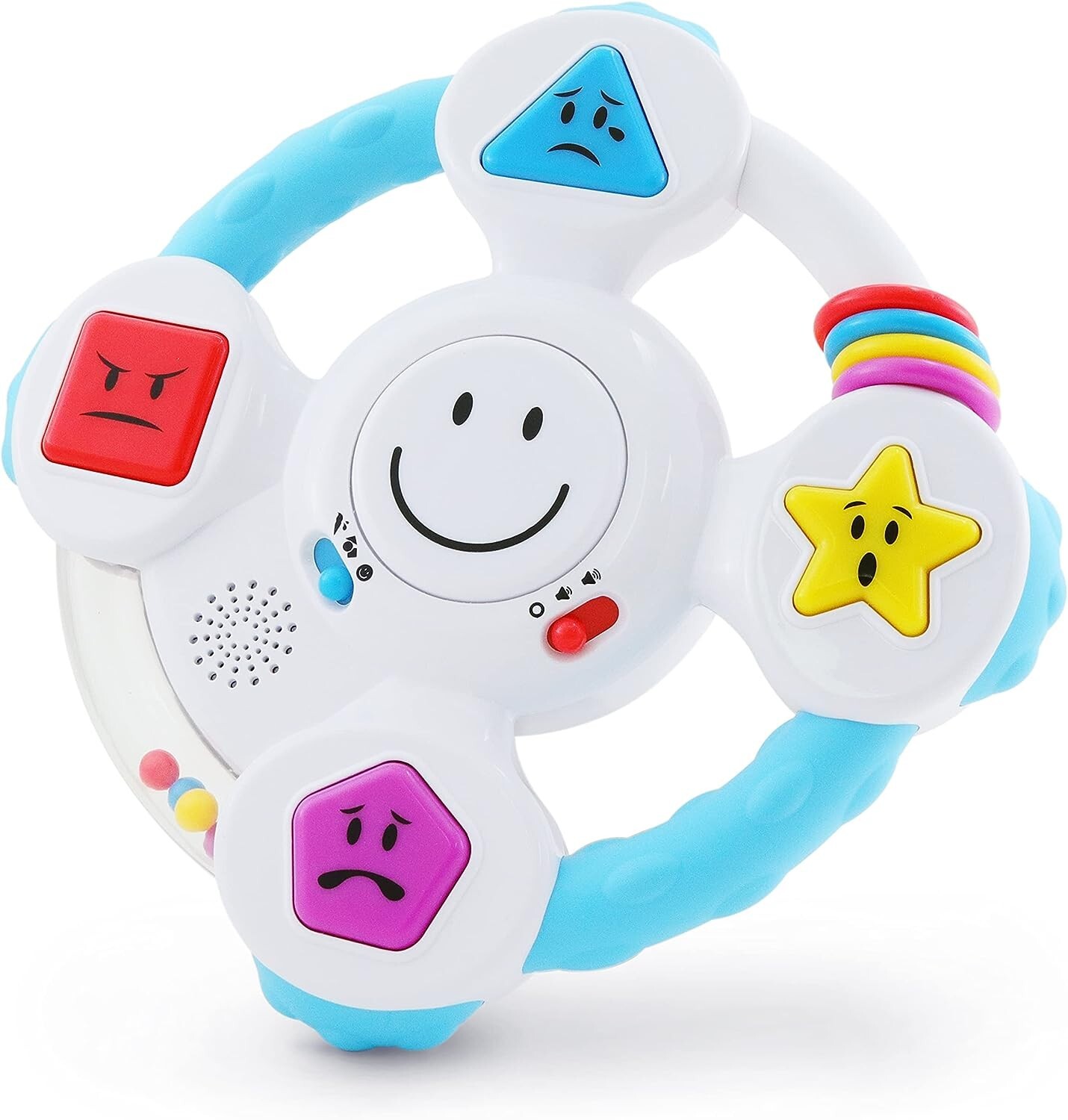 DMG PKG My Spin & Learn Steering Wheel Interactive Toy Lights and Sounds