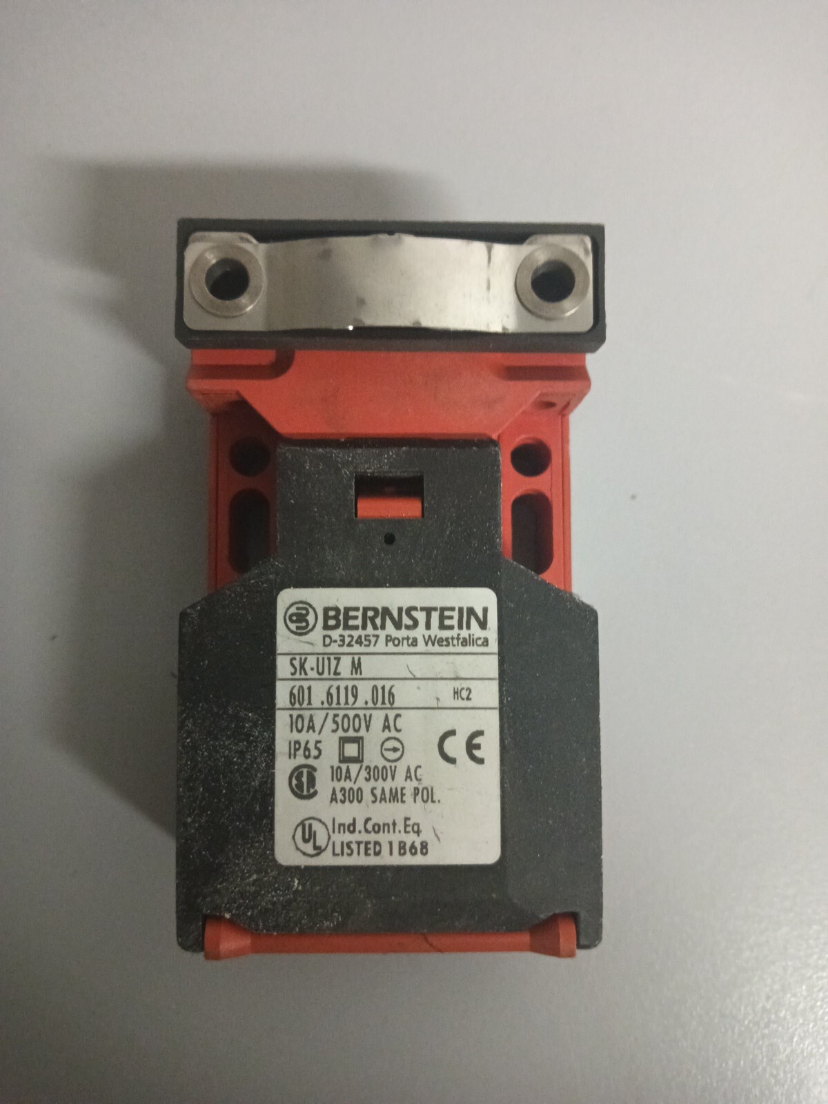 BERNSTEIN 6016119016 SK-U1Z M 240V/AC 10A Safety Switch Actuator
