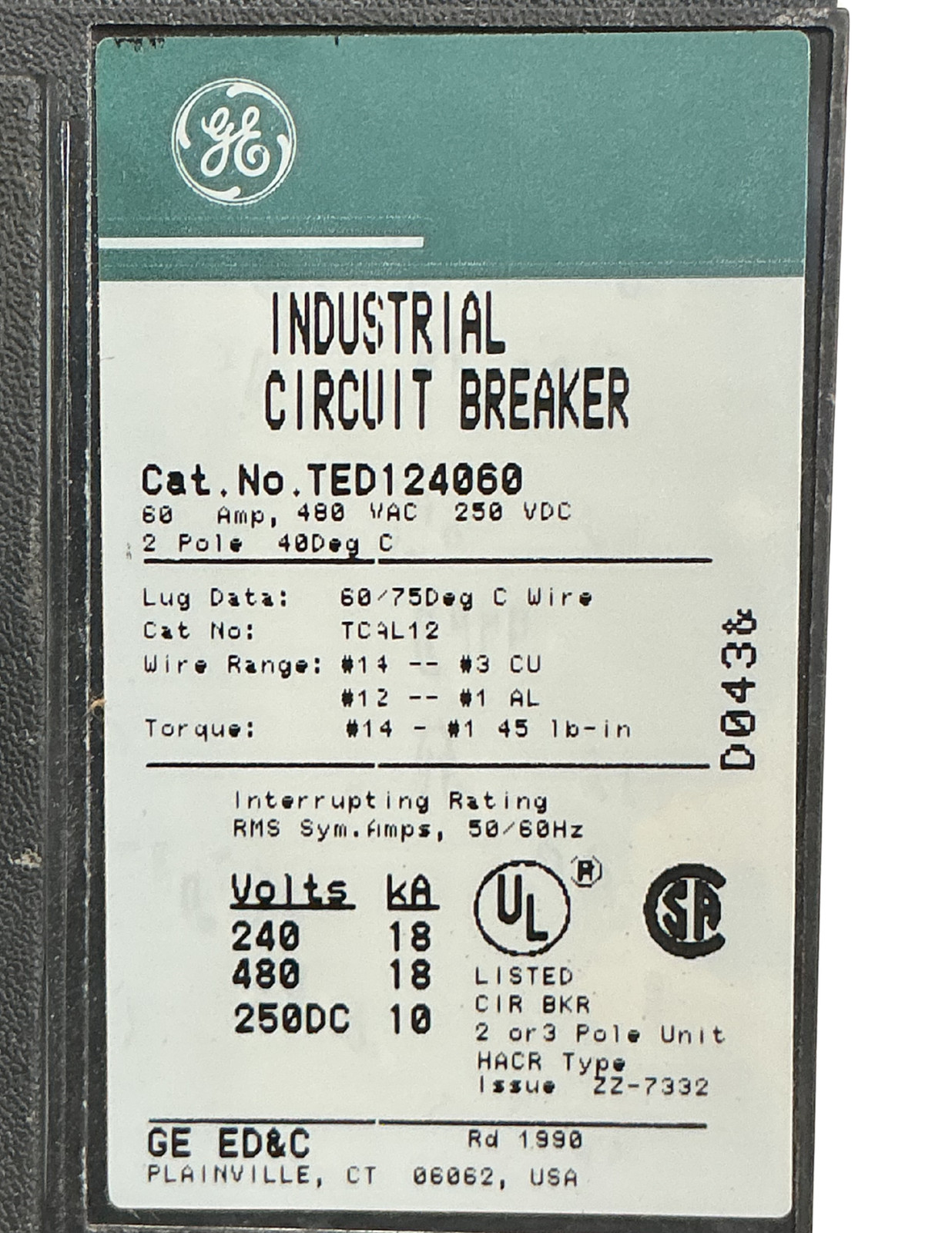 TED124060WL-NOB