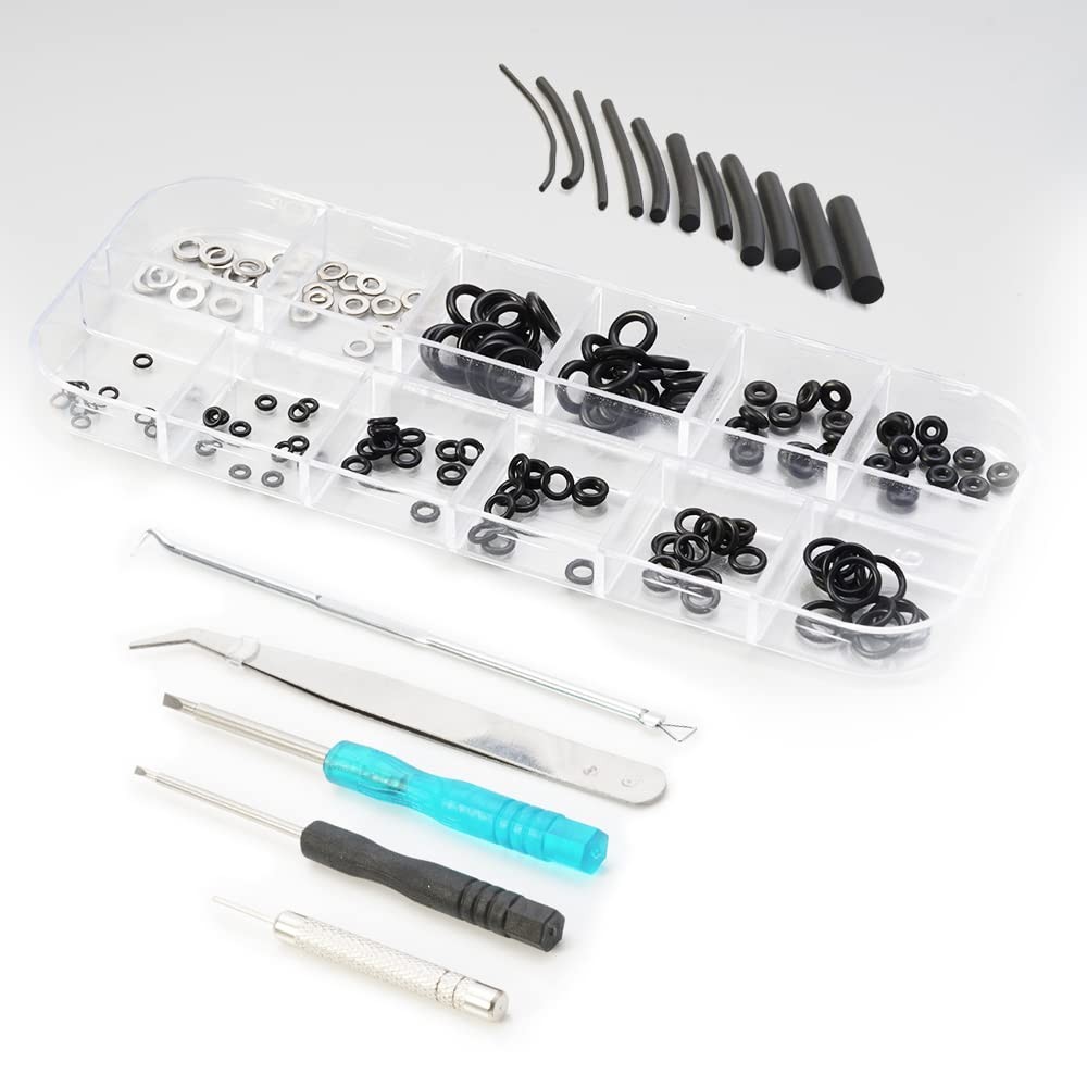 Lighter Burner O-Ring Repair kit with 10 Types Seals, and Dismantling Devices...