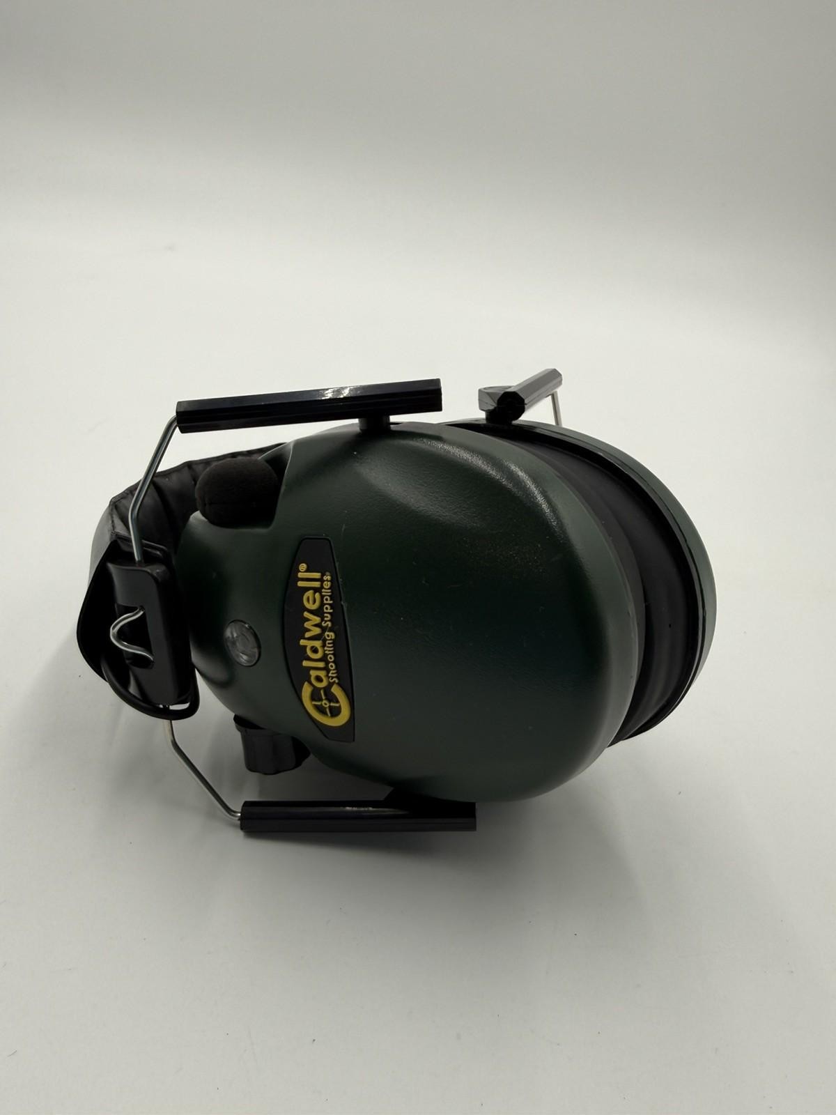 Caldwell E-MAX Low Profile Electronic Hearing Protection Ear Muffs Used
