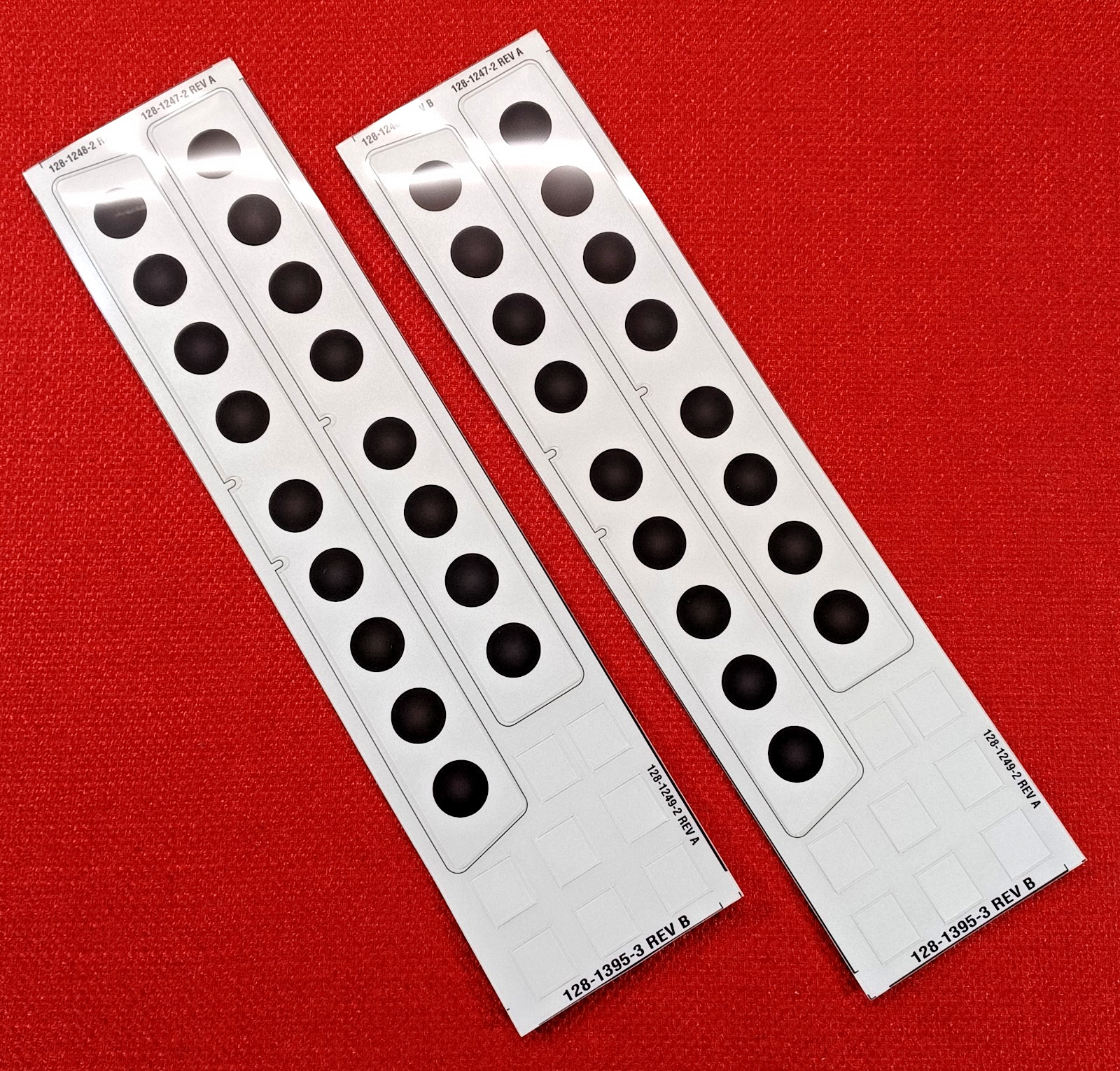 Hunter Hawkeye Elite Wheel Alignment Target OEM Field Replace Decals 128-1395-3