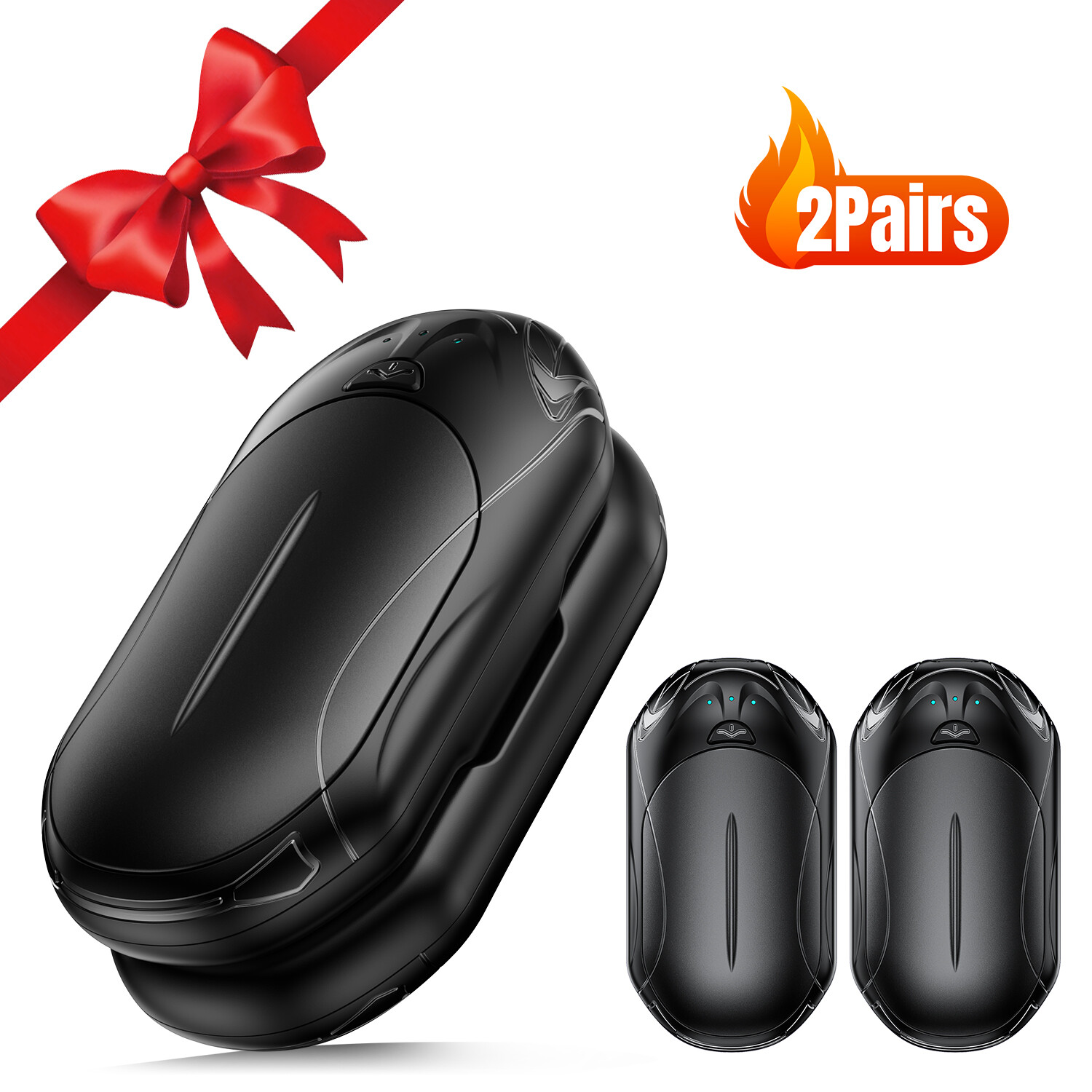 Mini 6000mAh Rechargeable USB Hand Warmer Heater Power Electric Warmers Portable