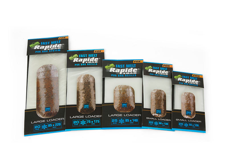 Fox NEW Edges Rapide Load PVA BAGS / REFILLS - Fast Melt - Carp Fishing