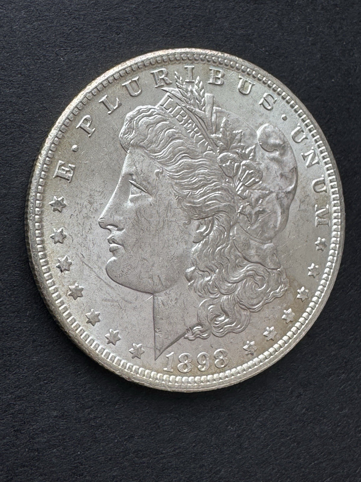 1898 O BU++ GEM MORGAN SILVER DOLLAR * UNCIRCULATED * FULL BREST FEATHER PQ