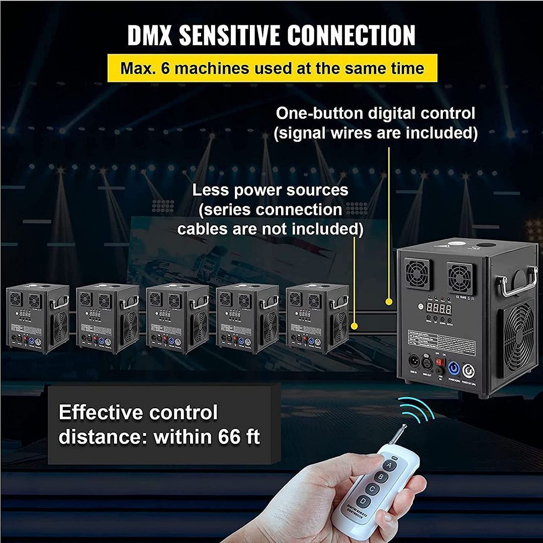 700W Cold Spark Machine Stage Effect DMX Firework Machine DJ Event Party Wedding