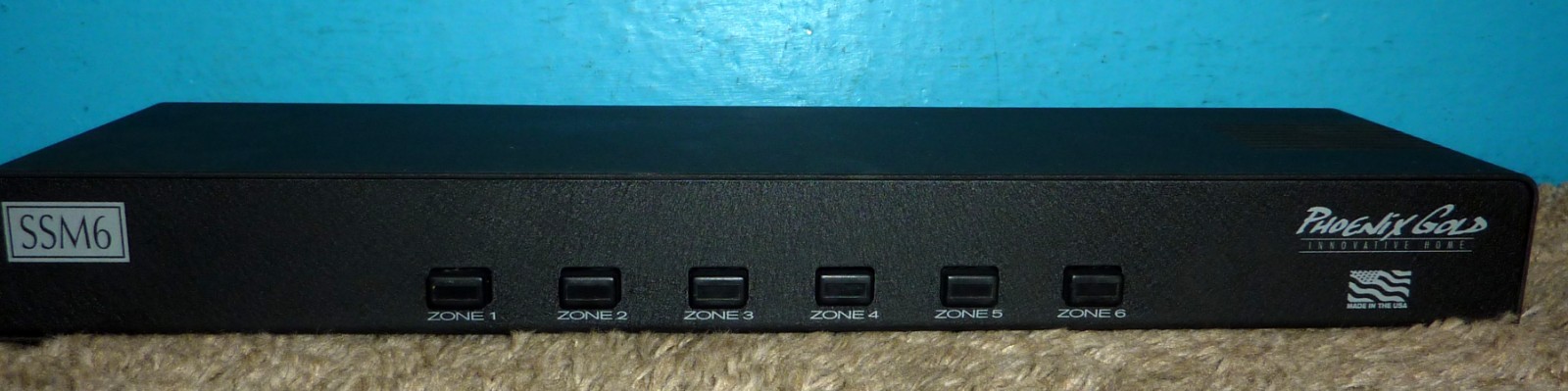 Phoenix Gold SSM6 Zone Speaker Selector Very Good Condition