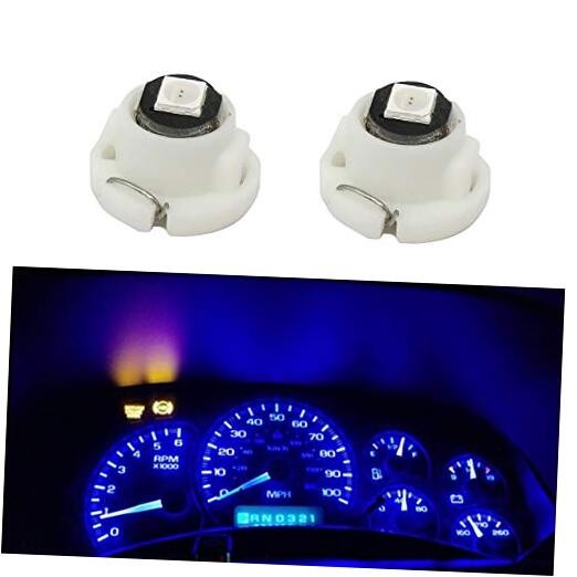 10x 3030 Chipest 10mm Base Led Car Instrument Cluster T4.2 Neo Wedge Blue