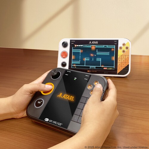 My Arcade - DGUNL-7152 Atari Gamestation Gamepad Wireless Controller Black [New